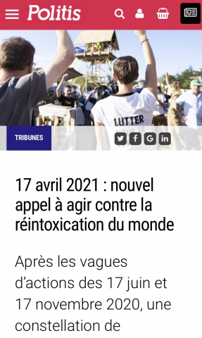  https://www.politis.fr/articles/2021/02/17-avril-2021-nouvel-appel-a-agir-contre-la-reintoxication-du-monde-42857/